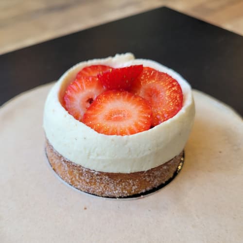 Tarte fraise amande Tarte fraise amande