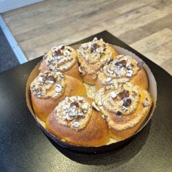 Galette briochée noisette chocolat